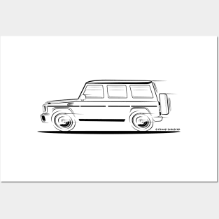 Speedy Mercedes Benz G Class Gelaendewagen Posters and Art